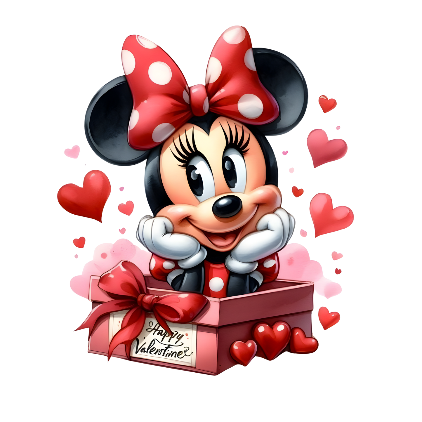 Iron On DTF Transfers For T-Shirt Clothes about 22cm 10 to choice from Valentines