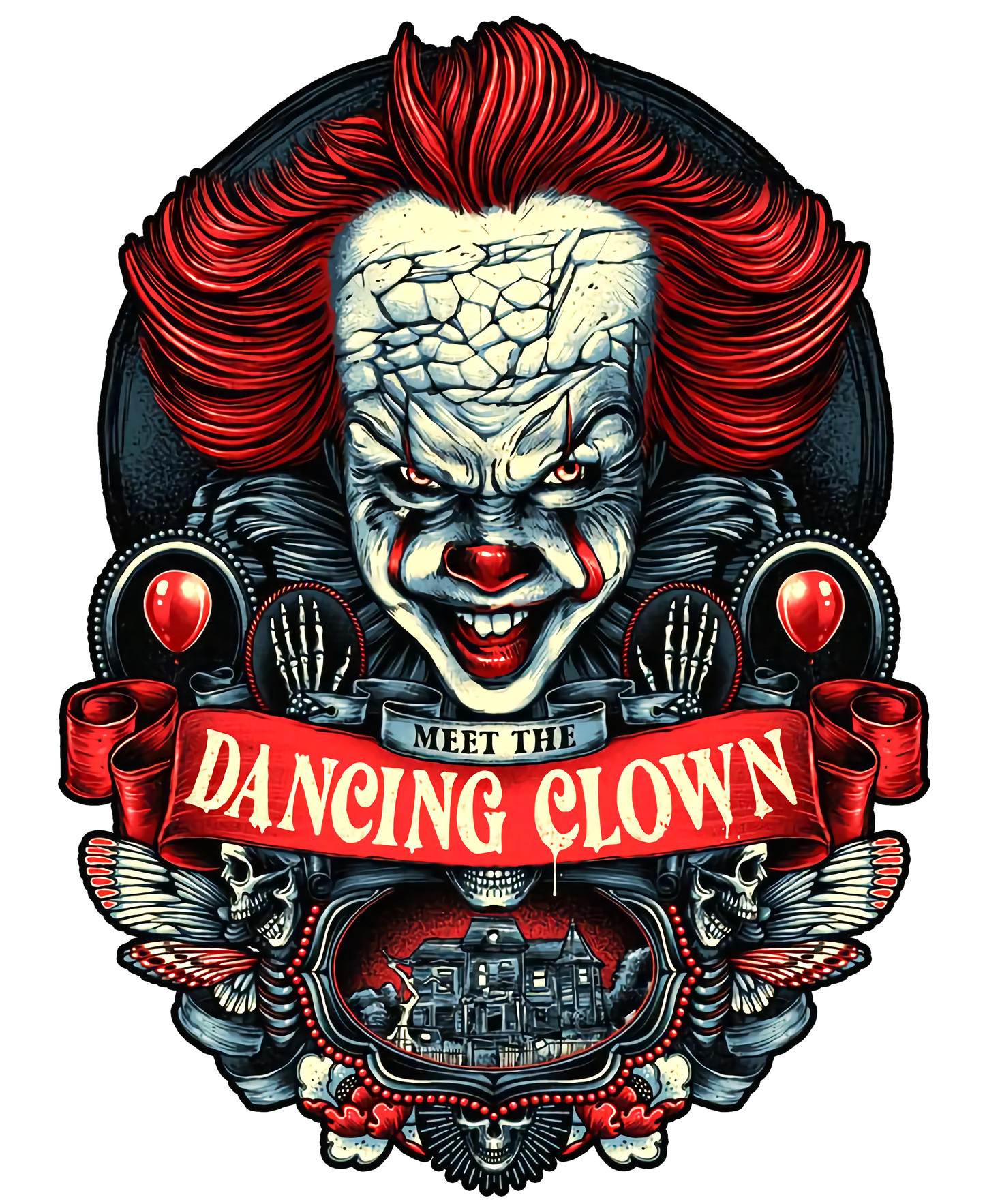 Iron On DTF Transfers For T-Shirt Clothes about 25cm Classic 2