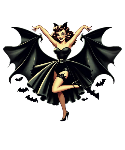 Iron On DTF Transfers For T-Shirt Clothes about 22cm Vintage