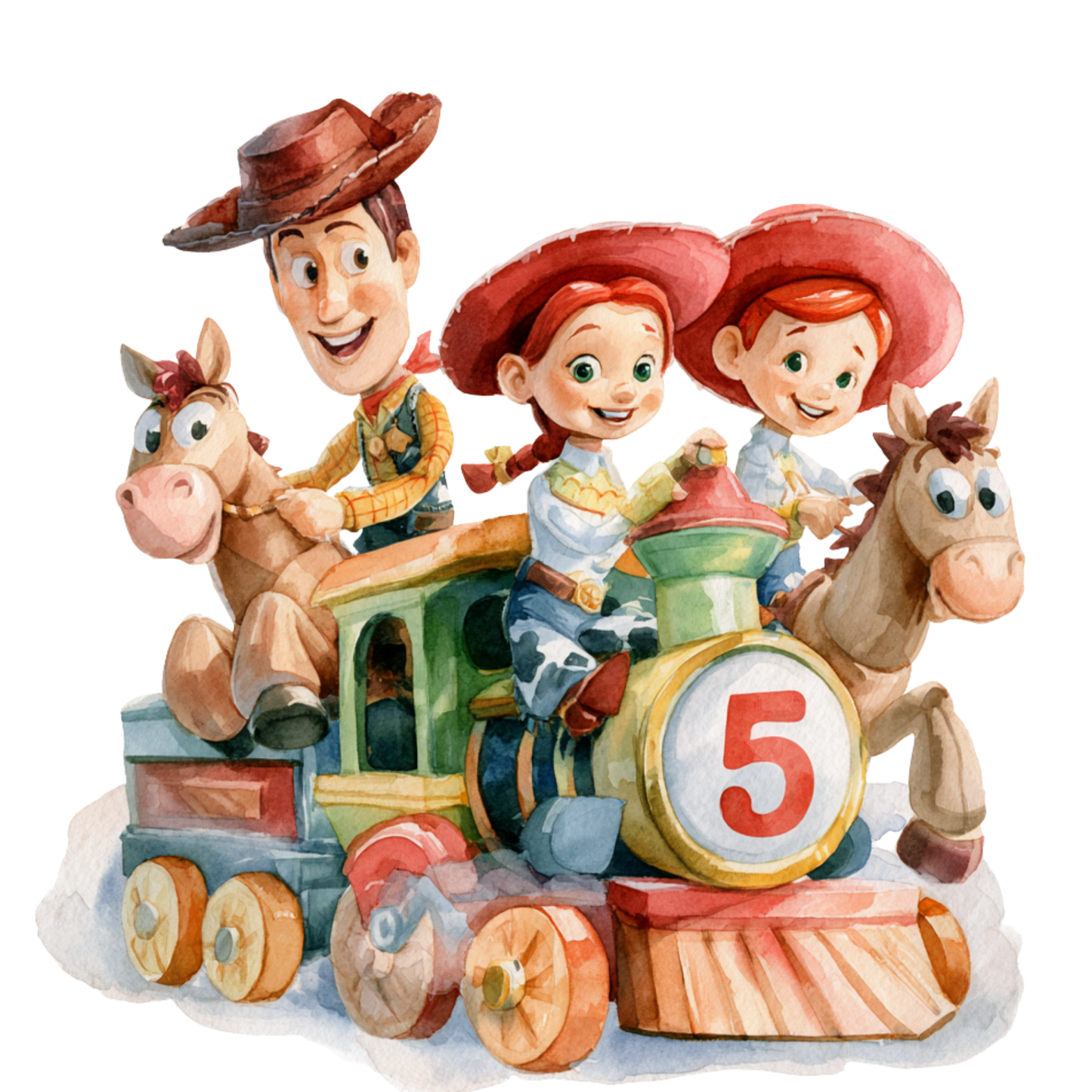 Iron On DTF Transfers For T-Shirt Clothes about 22cm 10 to choice from Toy Story 5