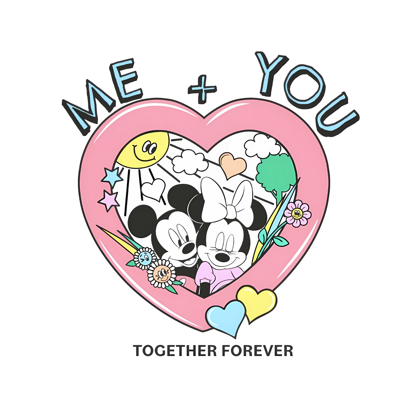 Iron On DTF Transfers For T-Shirt Clothes about 22cm 10 to choice from Valentines