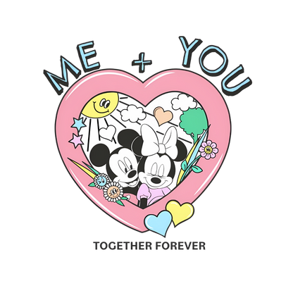 Iron On DTF Transfers For T-Shirt Clothes about 22cm 10 to choice from Valentines