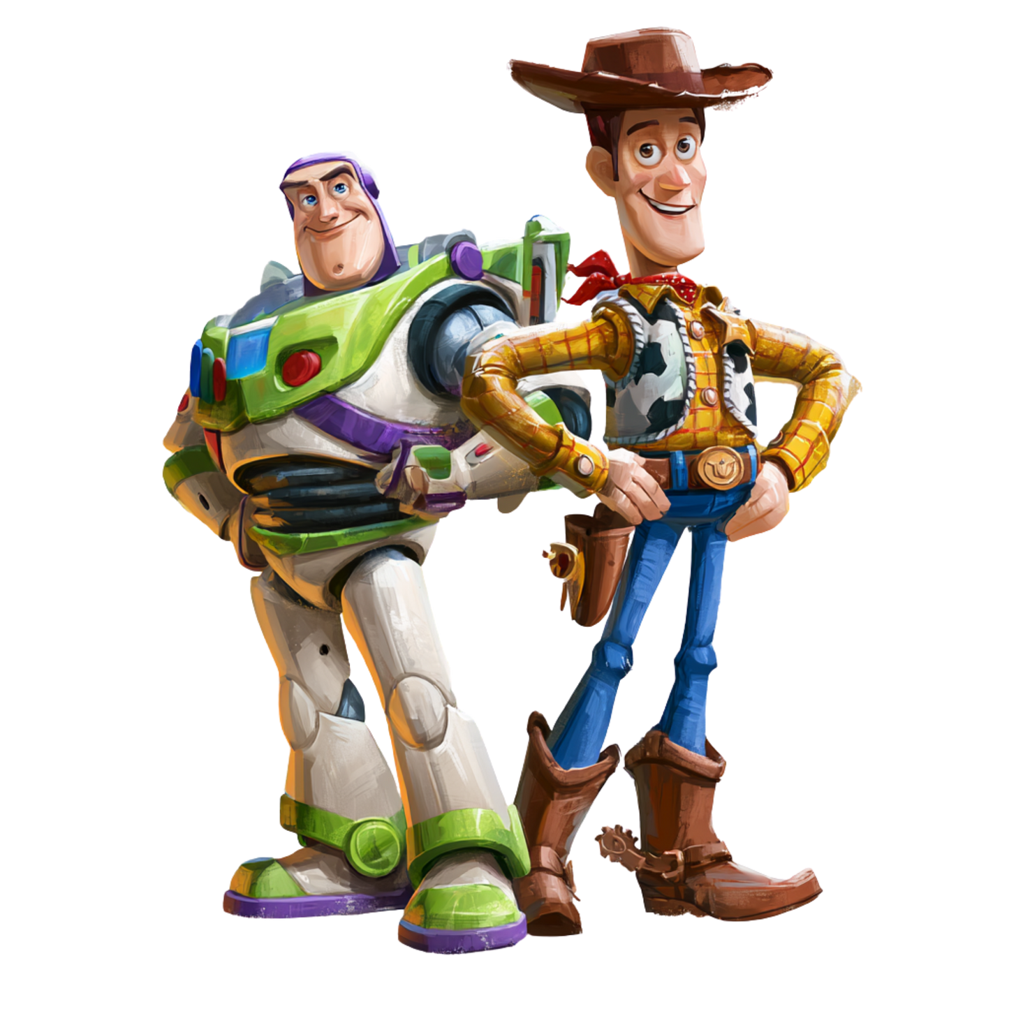 Iron On DTF Transfers For T-Shirt Clothes about 22cm 10 to choice from Toy Story 5