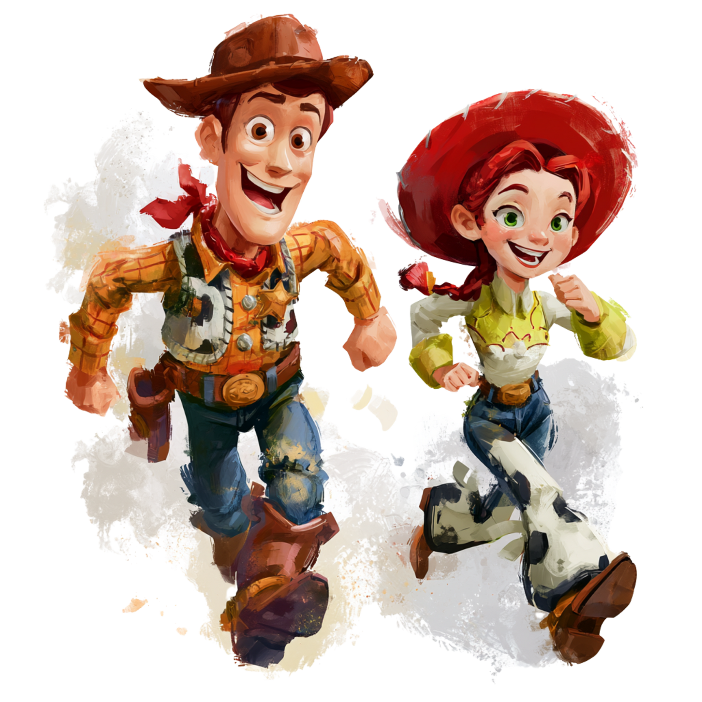 Iron On DTF Transfers For T-Shirt Clothes about 22cm 10 to choice from Toy Story 5
