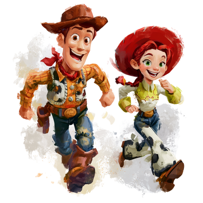 Iron On DTF Transfers For T-Shirt Clothes about 22cm 10 to choice from Toy Story 5