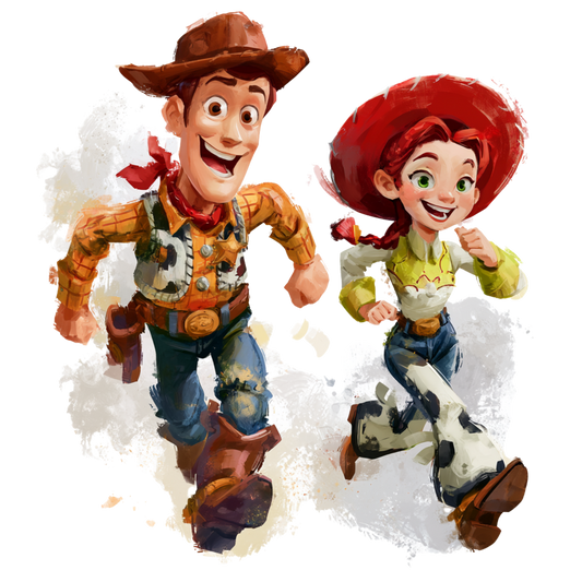 Iron On DTF Transfers For T-Shirt Clothes about 22cm 10 to choice from Toy Story 5