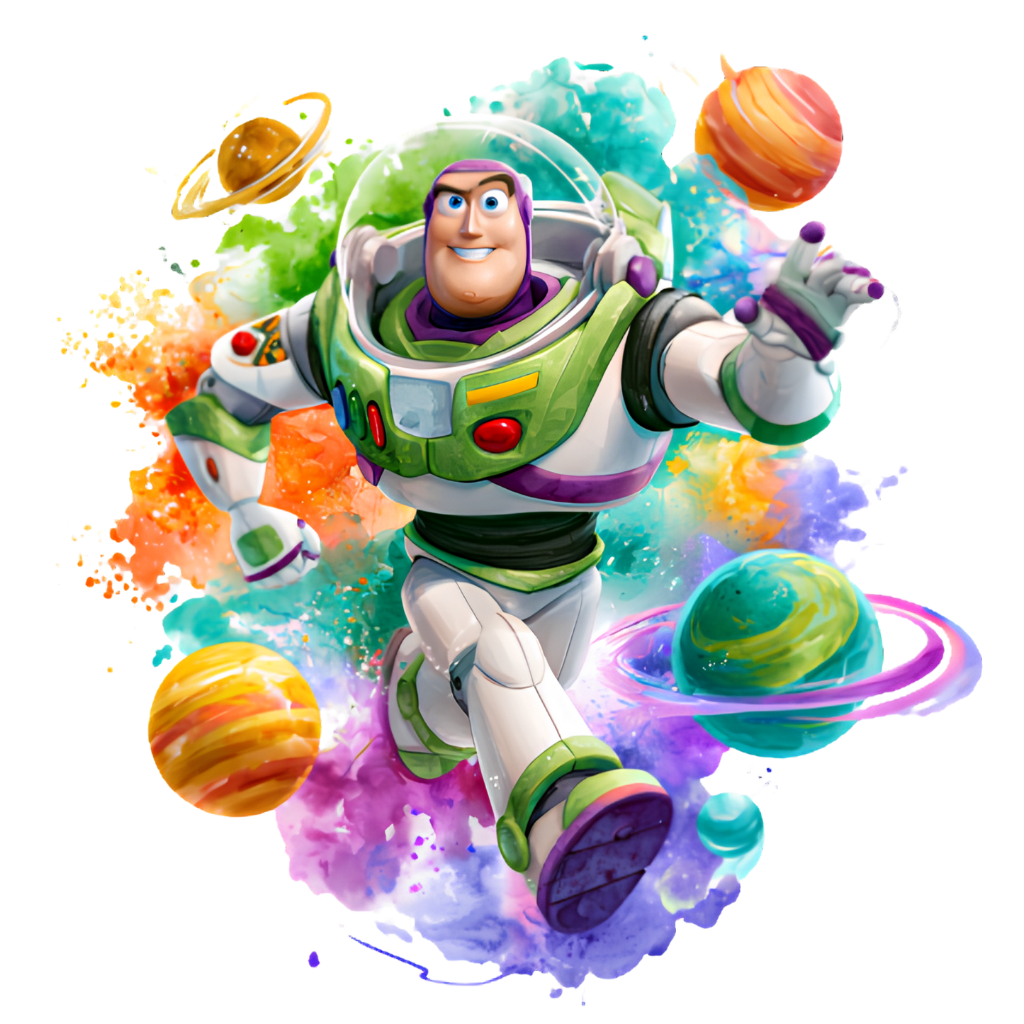 Iron On DTF Transfers For T-Shirt Clothes about 22cm 10 to choice from Toy Story 5