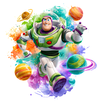 Iron On DTF Transfers For T-Shirt Clothes about 22cm 10 to choice from Toy Story 5