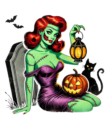 Iron On DTF Transfers For T-Shirt Clothes about 22cm Vintage