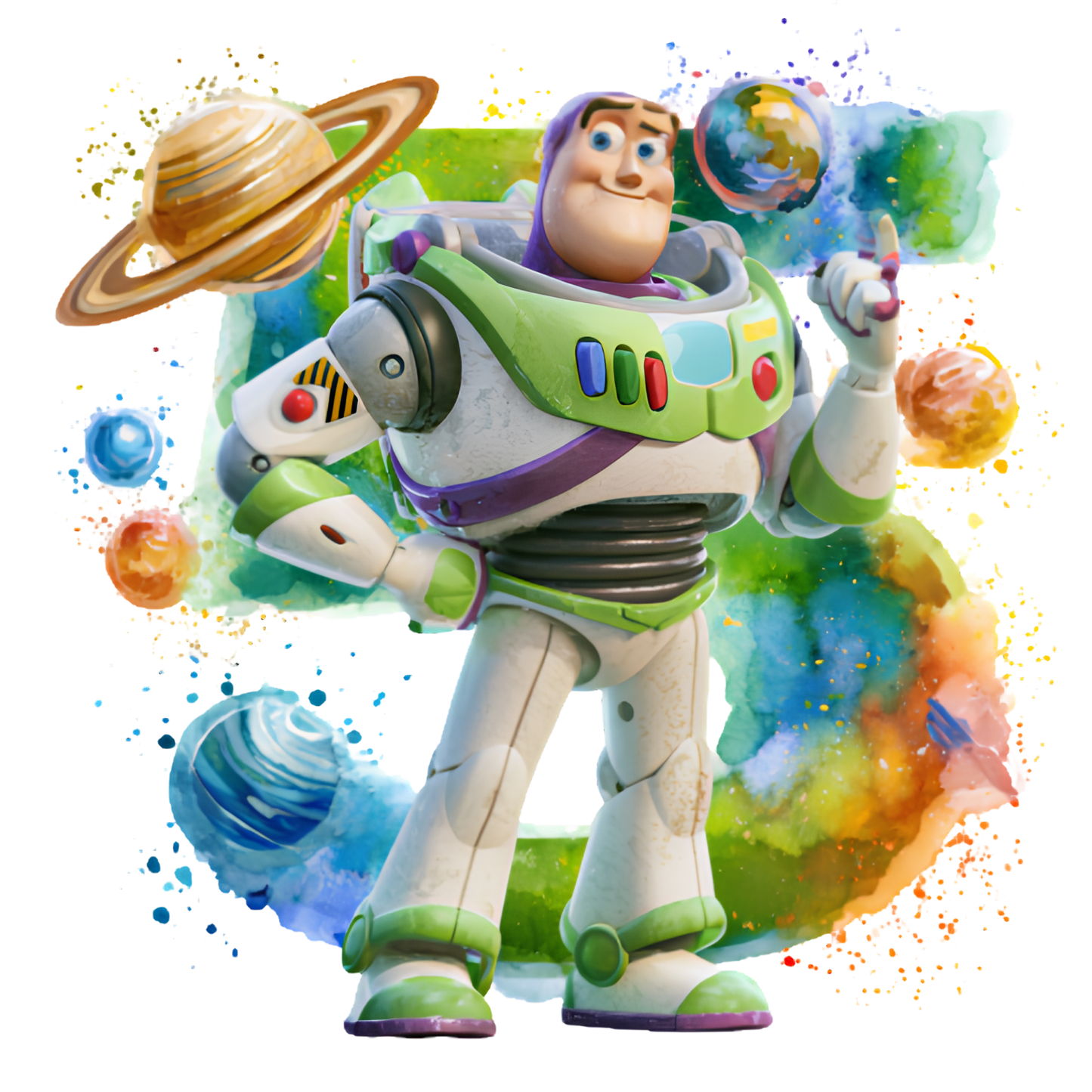 Iron On DTF Transfers For T-Shirt Clothes about 22cm 10 to choice from Toy Story 5