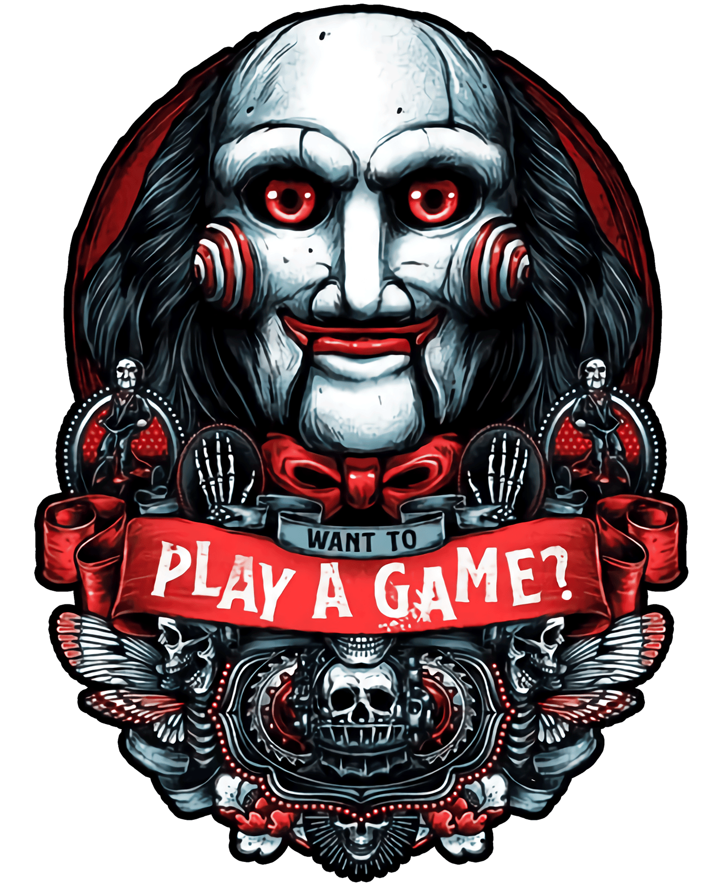 Iron On DTF Transfers For T-Shirt Clothes about 25cm Classic 2