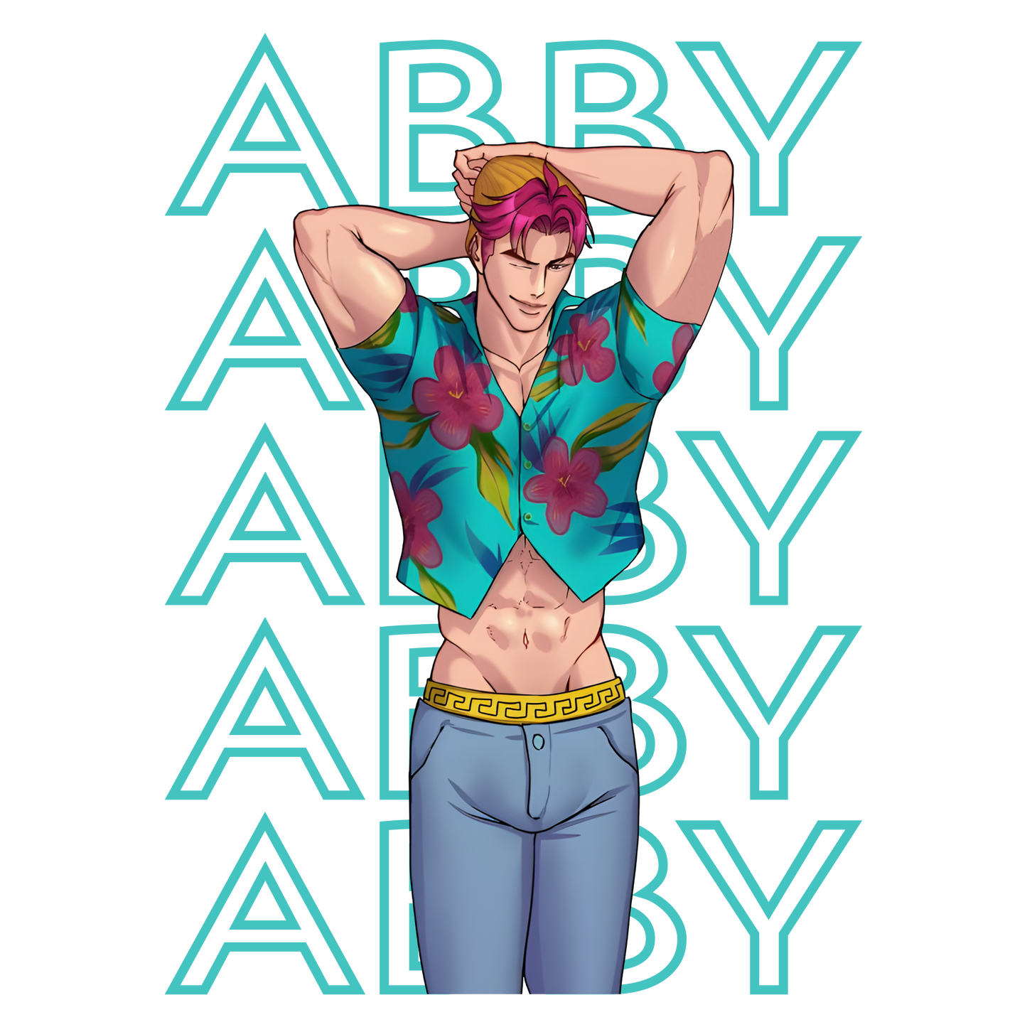 Iron On DTF Transfers For T-Shirt Clothes about 20cm 5 to choice from