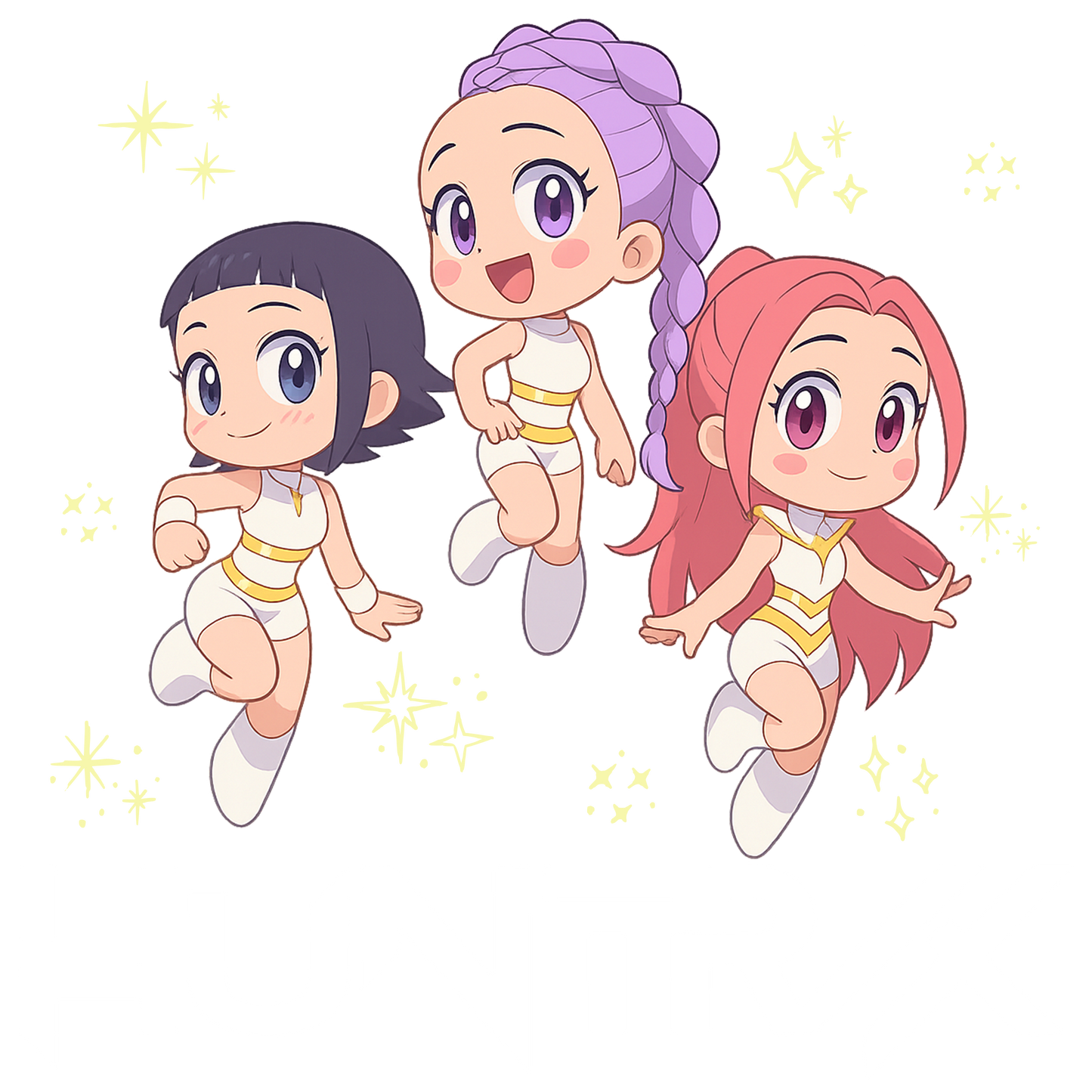 Iron On DTF Transfers For T-Shirt Clothes about 20cm 5 to choice from