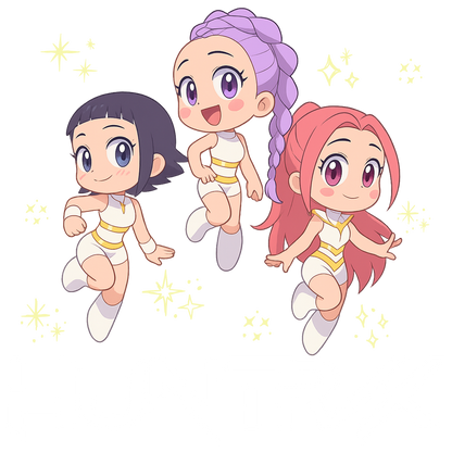 Iron On DTF Transfers For T-Shirt Clothes about 20cm 5 to choice from