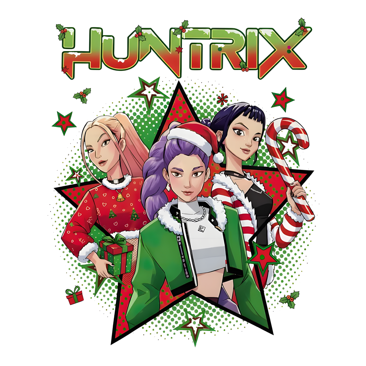 Iron On DTF Transfers For T-Shirt Clothes about 20cm 5 to choice from