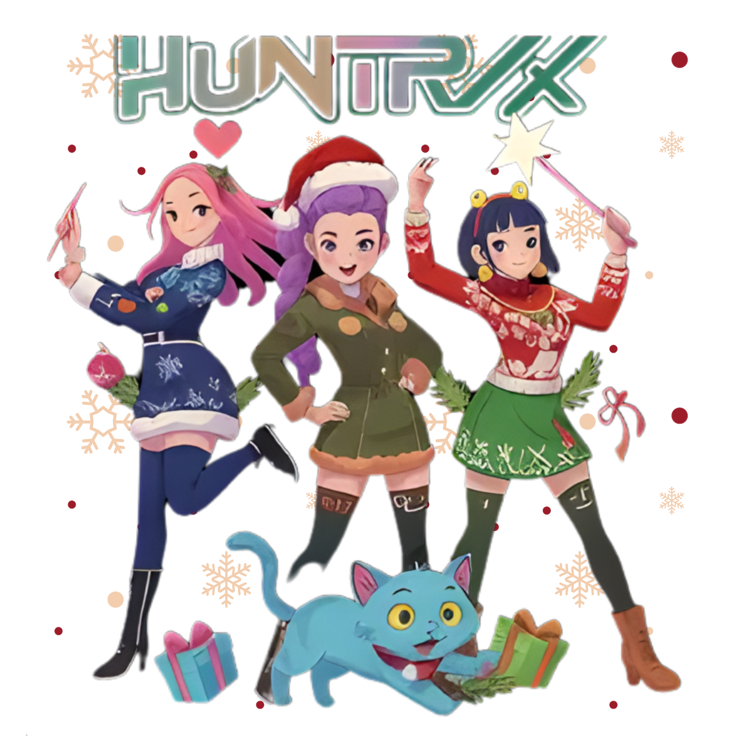 Iron On DTF Transfers For T-Shirt Clothes about 20cm 5 to choice from