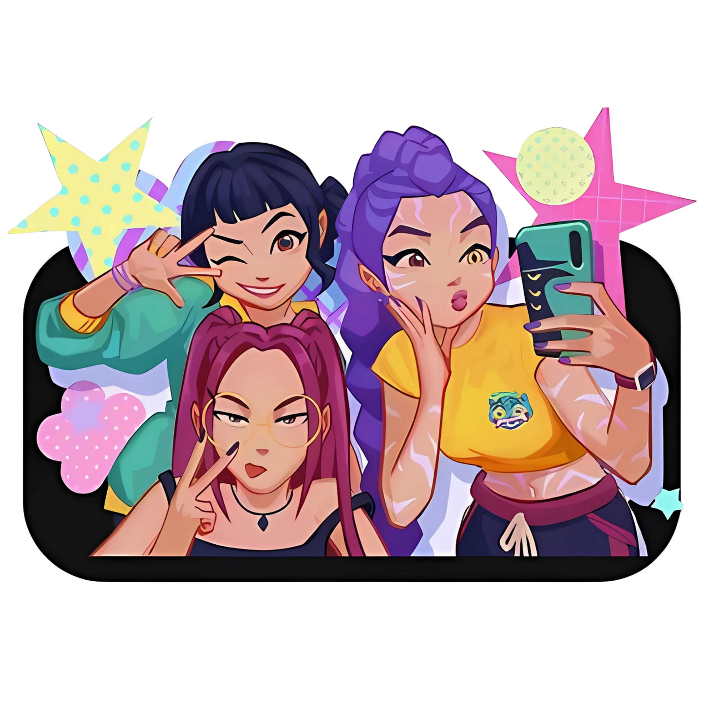 Iron On DTF Transfers For T-Shirt Clothes about 20cm 5 to choice from