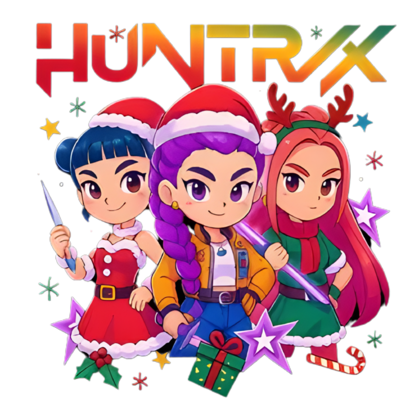 Iron On DTF Transfers For T-Shirt Clothes about 20cm 5 to choice from