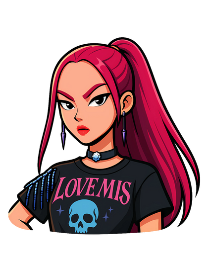 Iron On DTF Transfers For T-Shirt Clothes about 20cm 5 to choice from