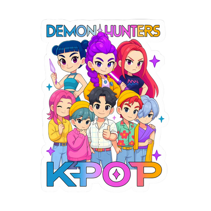 Iron On DTF Transfers For T-Shirt Clothes about 20cm 5 to choice from