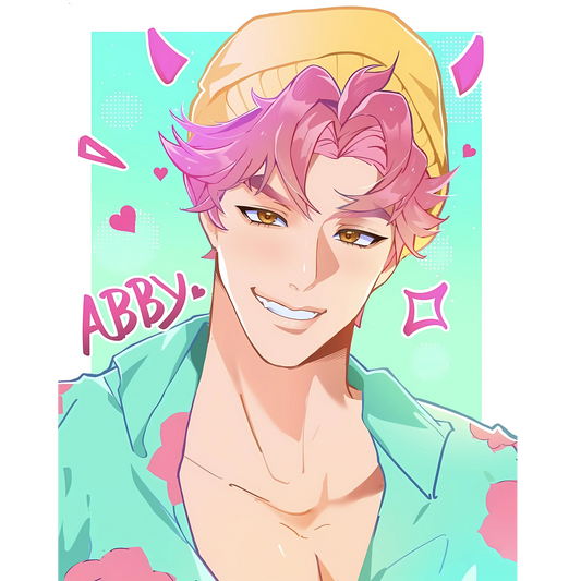 Iron On DTF Transfers For T-Shirt Clothes about 20cm 5 to choice from