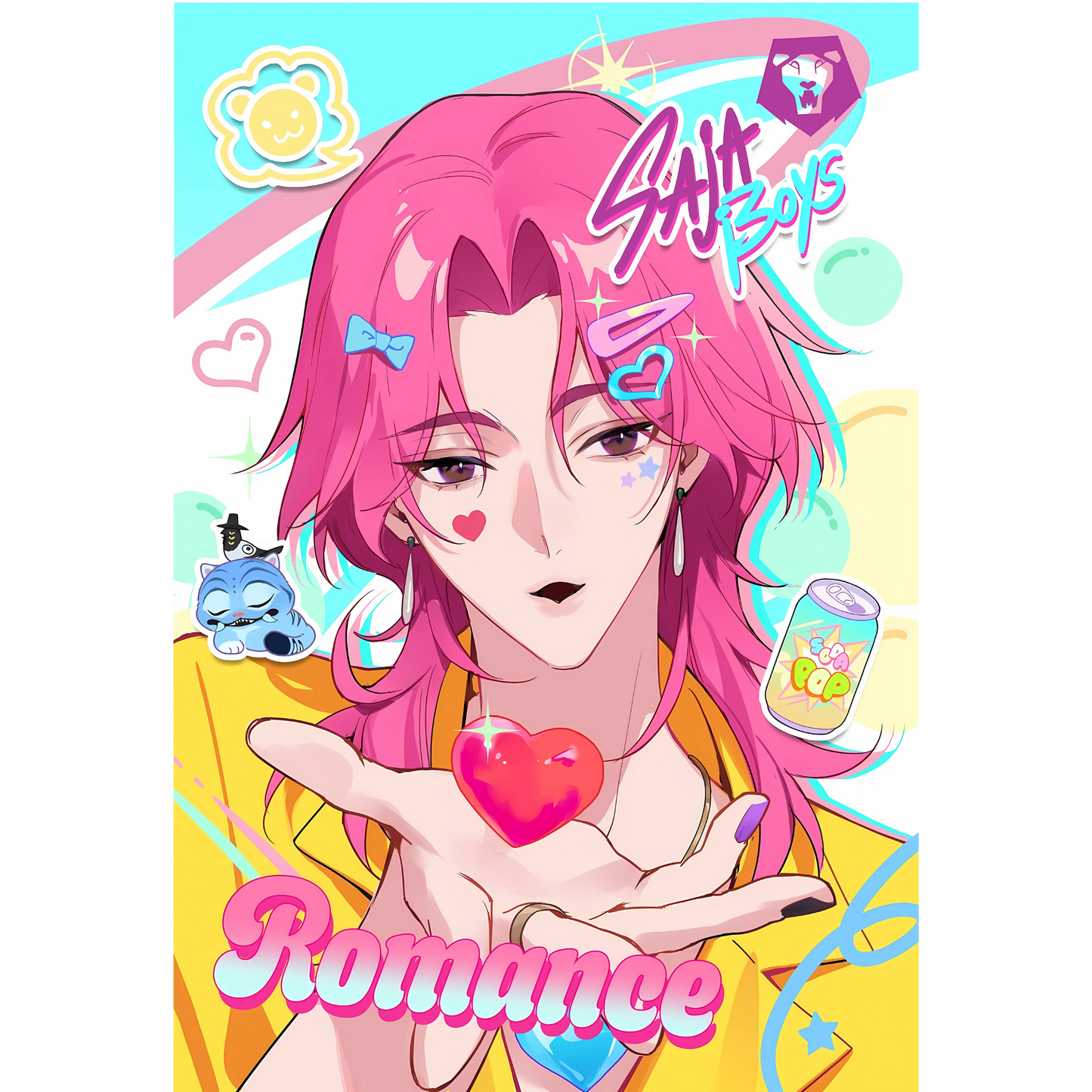 Iron On DTF Transfers For T-Shirt Clothes about 20cm 5 to choice from