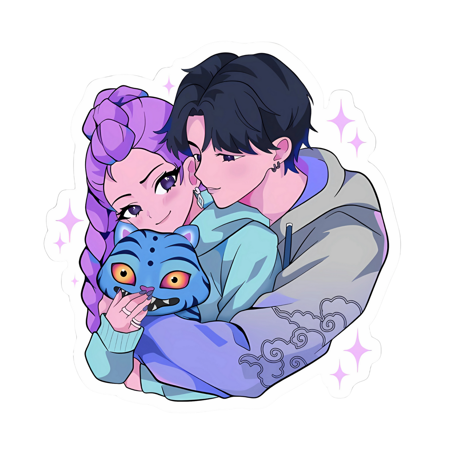 Iron On DTF Transfers For T-Shirt Clothes about 20cm 5 to choice from