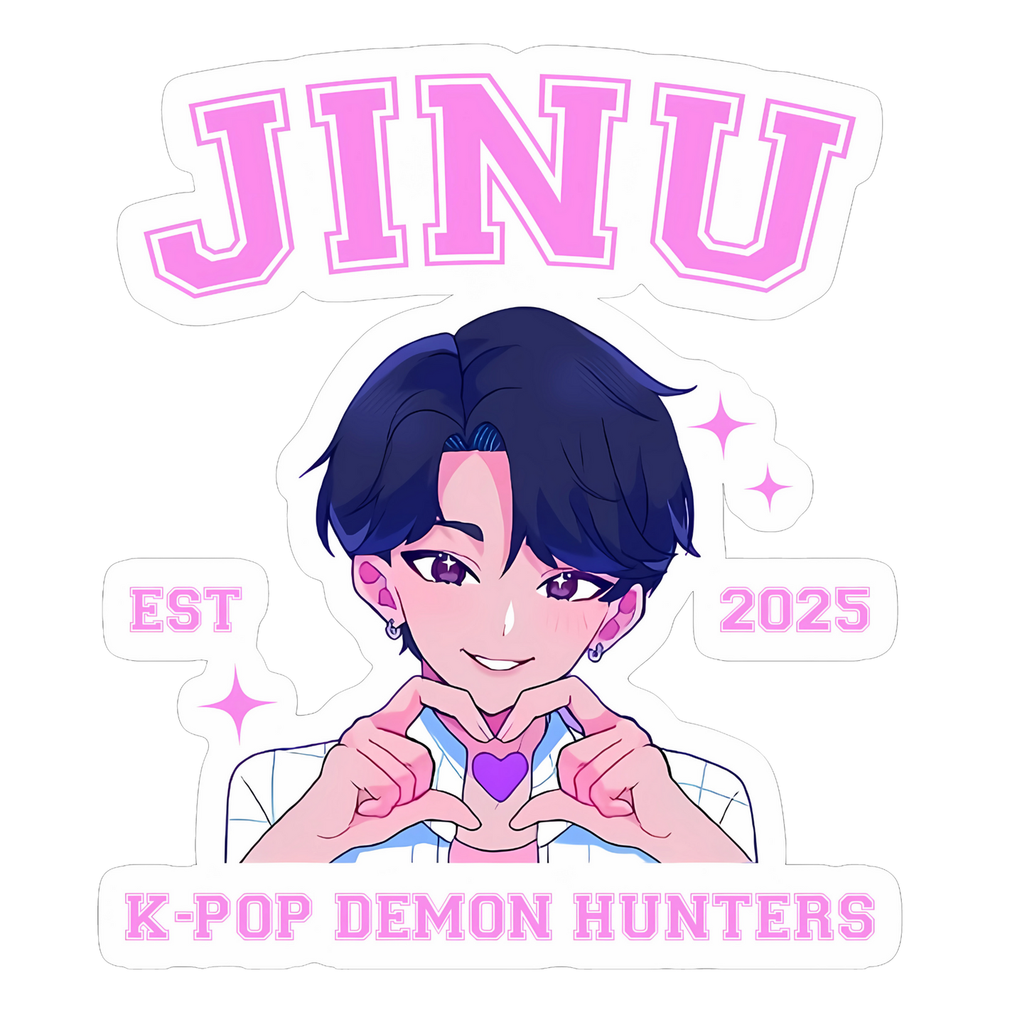 Iron On DTF Transfers For T-Shirt Clothes about 20cm 5 to choice from