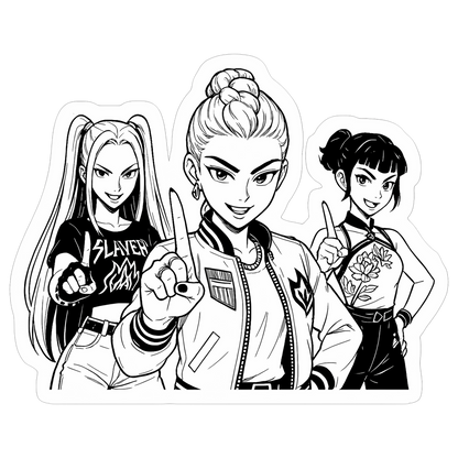 Iron On DTF Transfers For T-Shirt Clothes about 20cm 5 to choice from