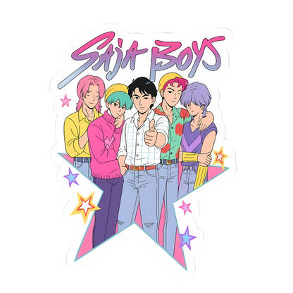 Iron On DTF Transfers For T-Shirt Clothes about 20cm 5 to choice from