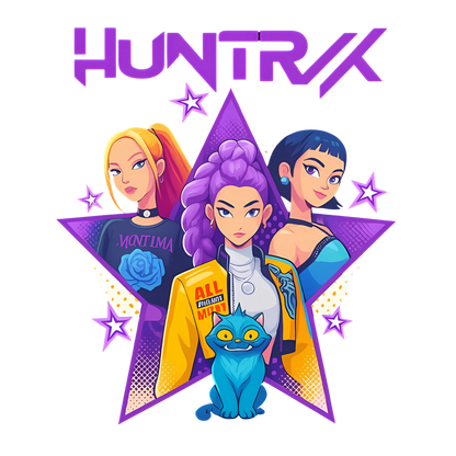 Iron On DTF Transfers For T-Shirt Clothes about 20cm 5 to choice from