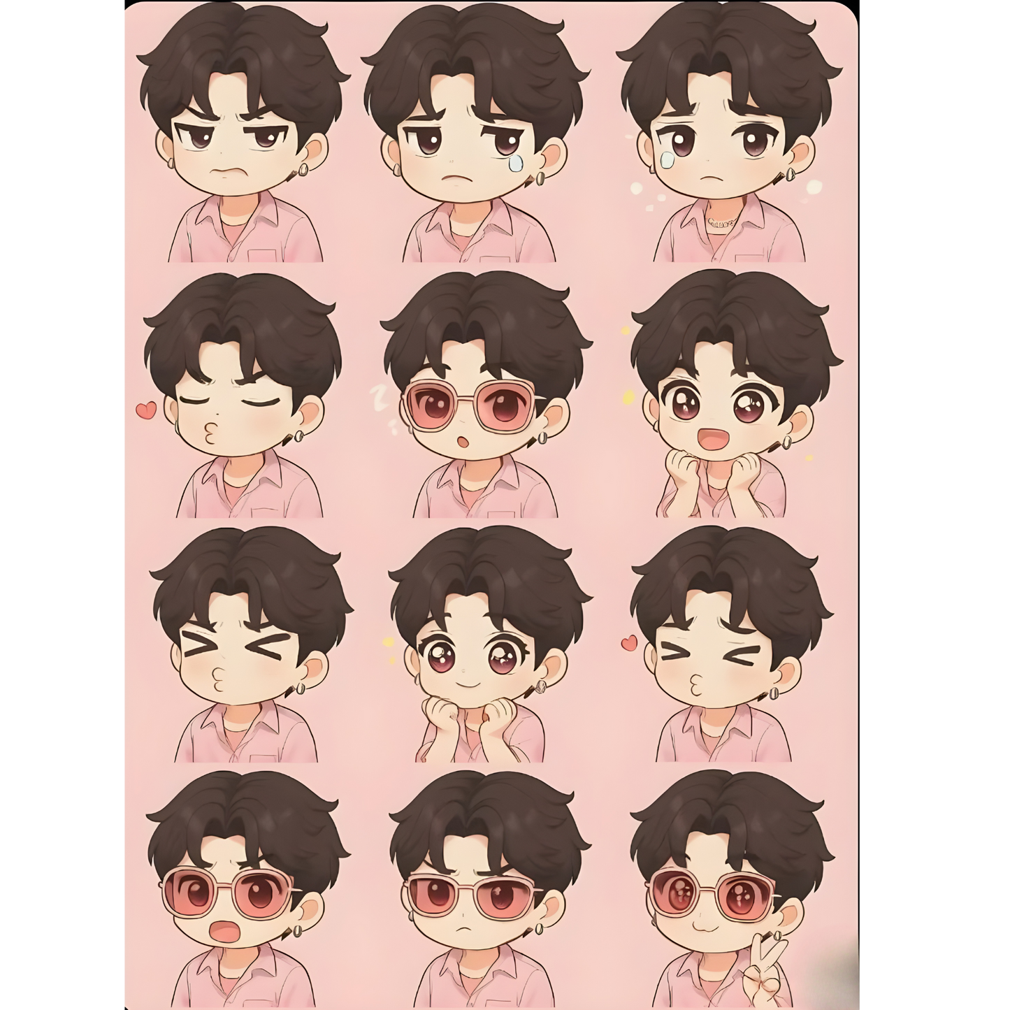 Iron On DTF Transfers For T-Shirt Clothes about 20cm 5 to choice from