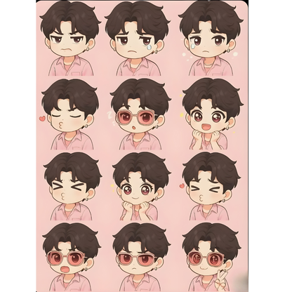 Iron On DTF Transfers For T-Shirt Clothes about 20cm 5 to choice from