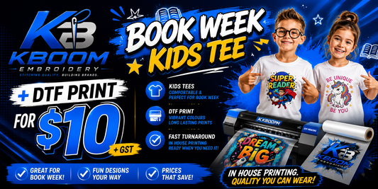 Kids T-Shirt black /white  + front digital print