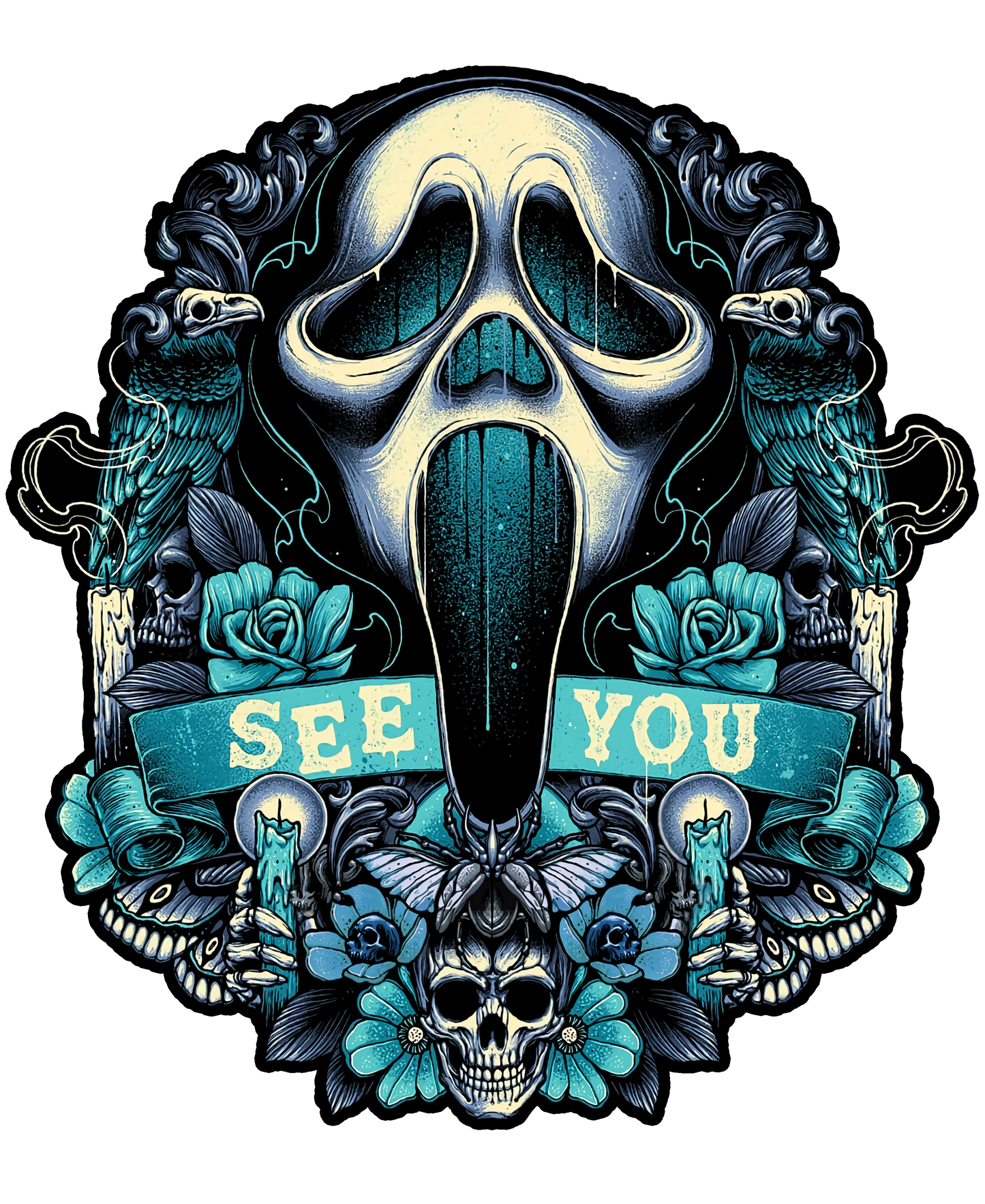 Iron On DTF Transfers For T-Shirt Clothes about 25cm Classic 3