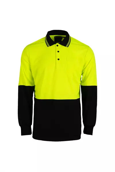 1005 Long Sleeve polo Shirt