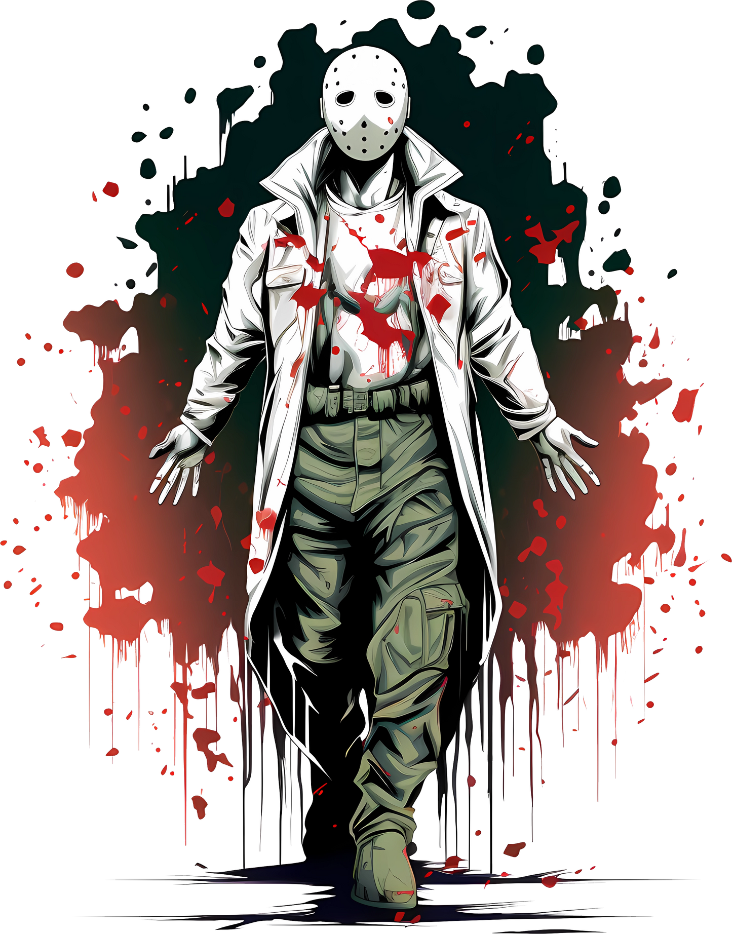 Iron On DTF Transfers For T-Shirt Clothes about 22cm Classic