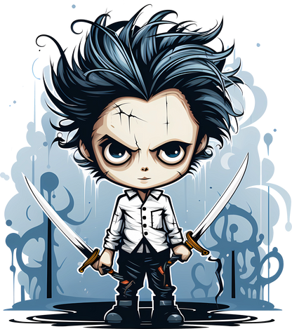 Iron On DTF Transfers For T-Shirt Clothes about 22cm Classic