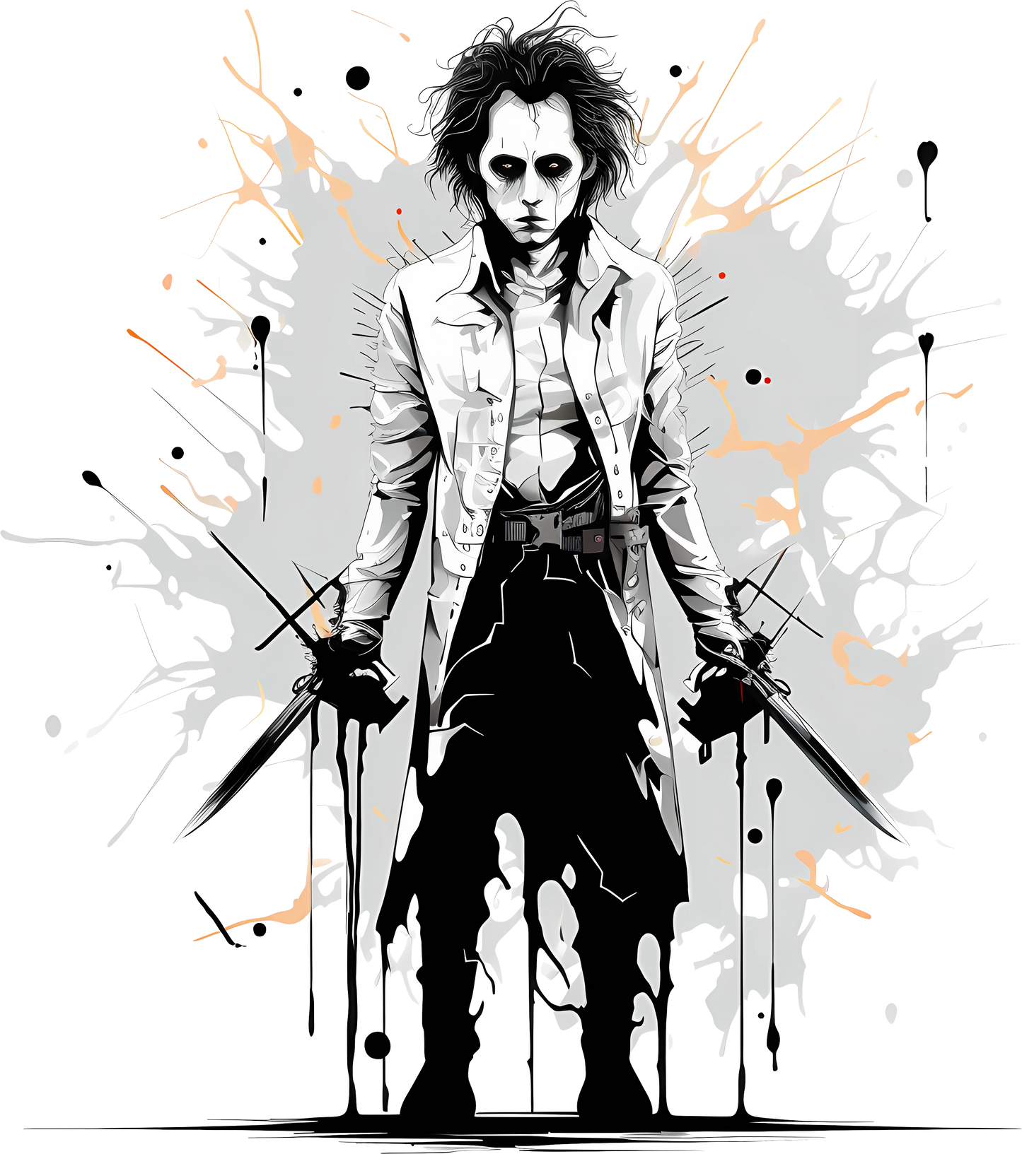 Iron On DTF Transfers For T-Shirt Clothes about 22cm Classic