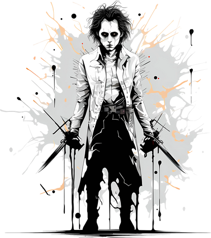 Iron On DTF Transfers For T-Shirt Clothes about 22cm Classic