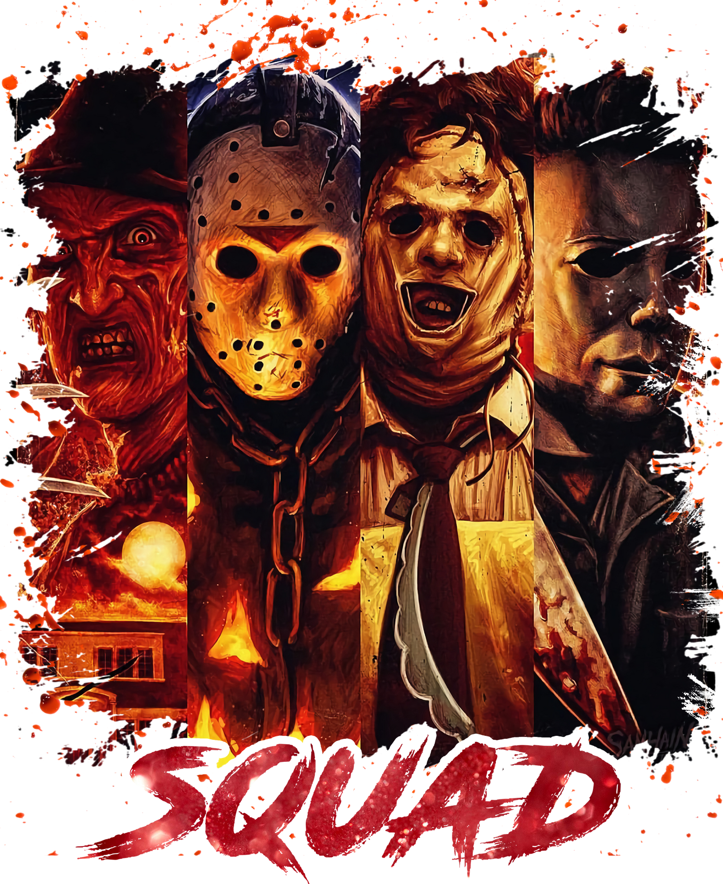 Iron On DTF Transfers For T-Shirt Clothes about 25cm Classic 3