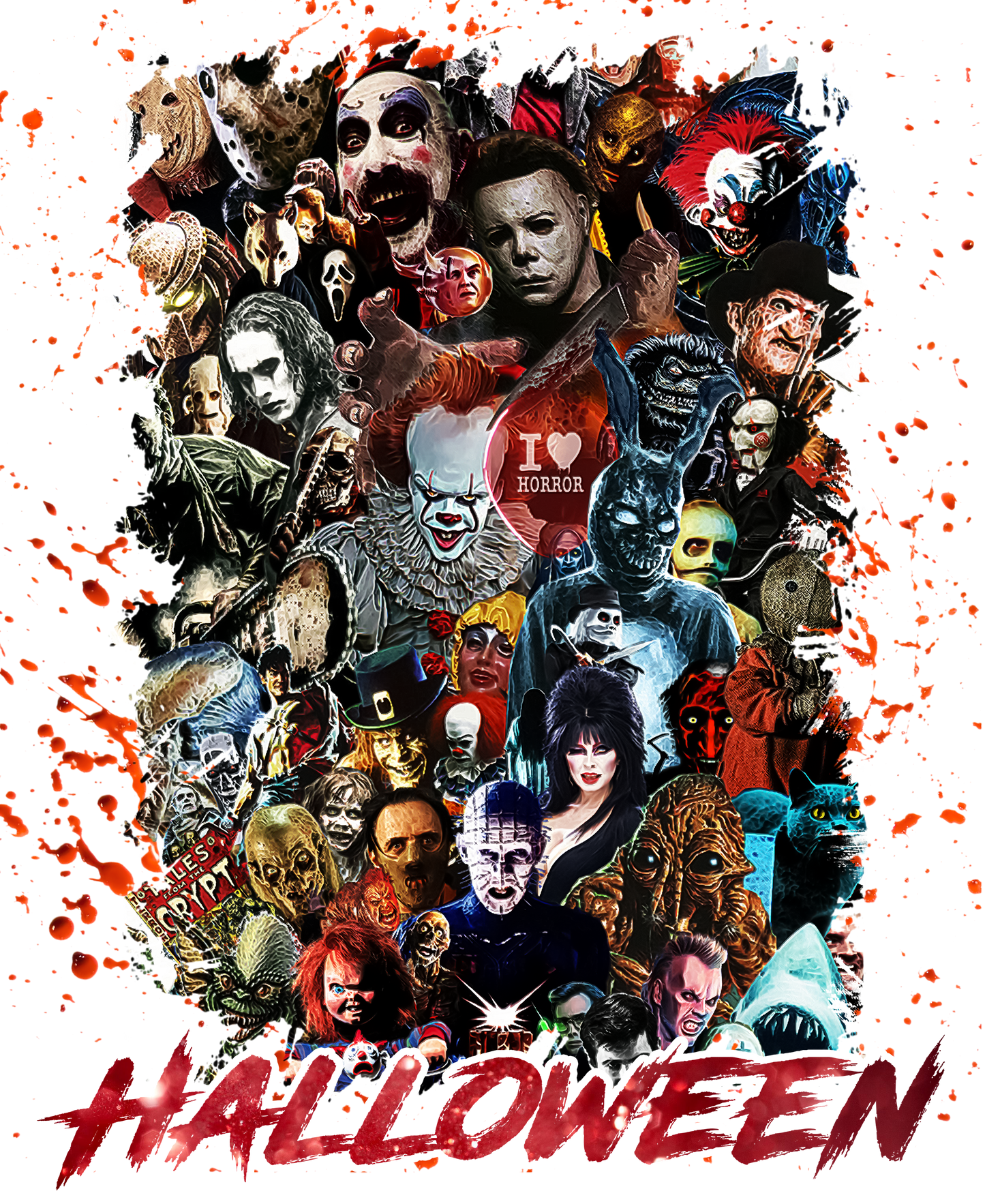 Iron On DTF Transfers For T-Shirt Clothes about 25cm Classic 3