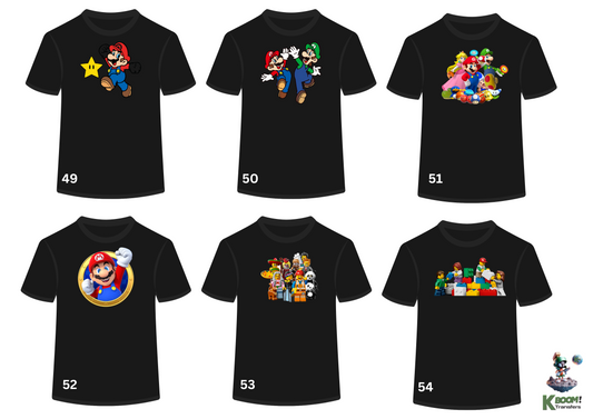 Kids jb wear Black T-Shirt + Front Print  image 49 to 54