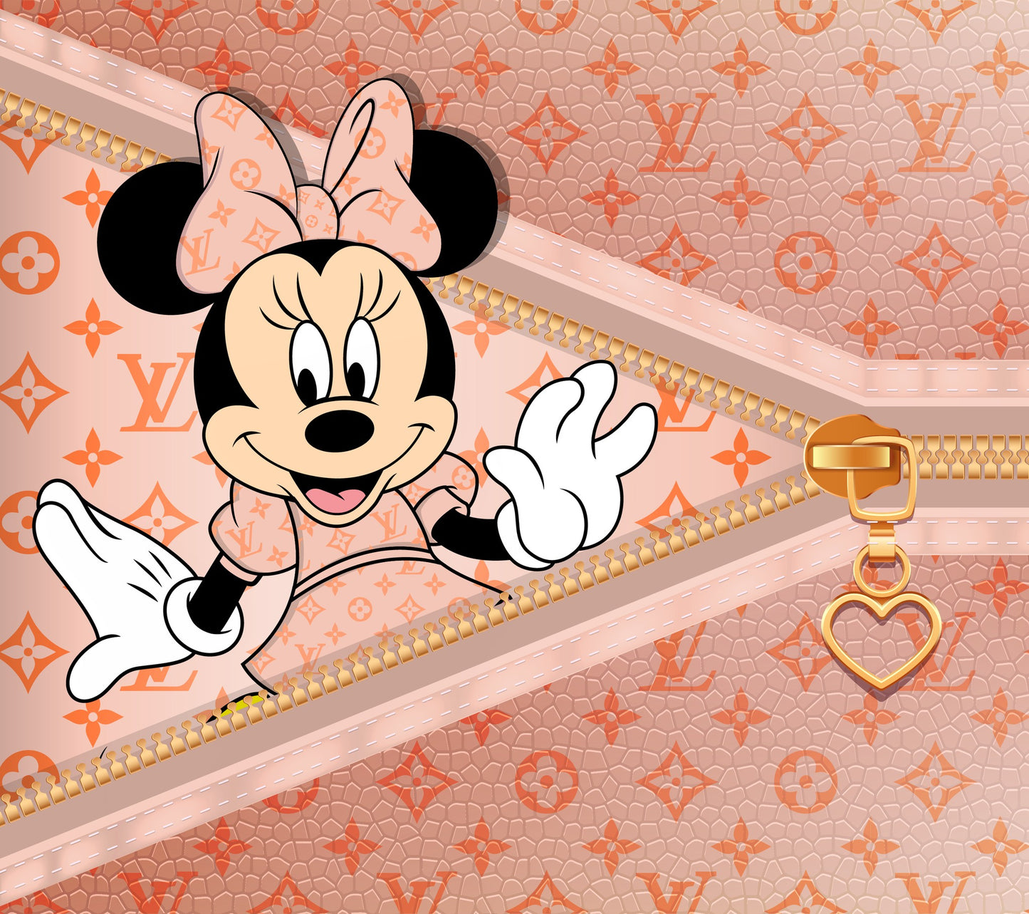 20 Oz Skinny Tumblers LV Minnie design 47 image to choice from