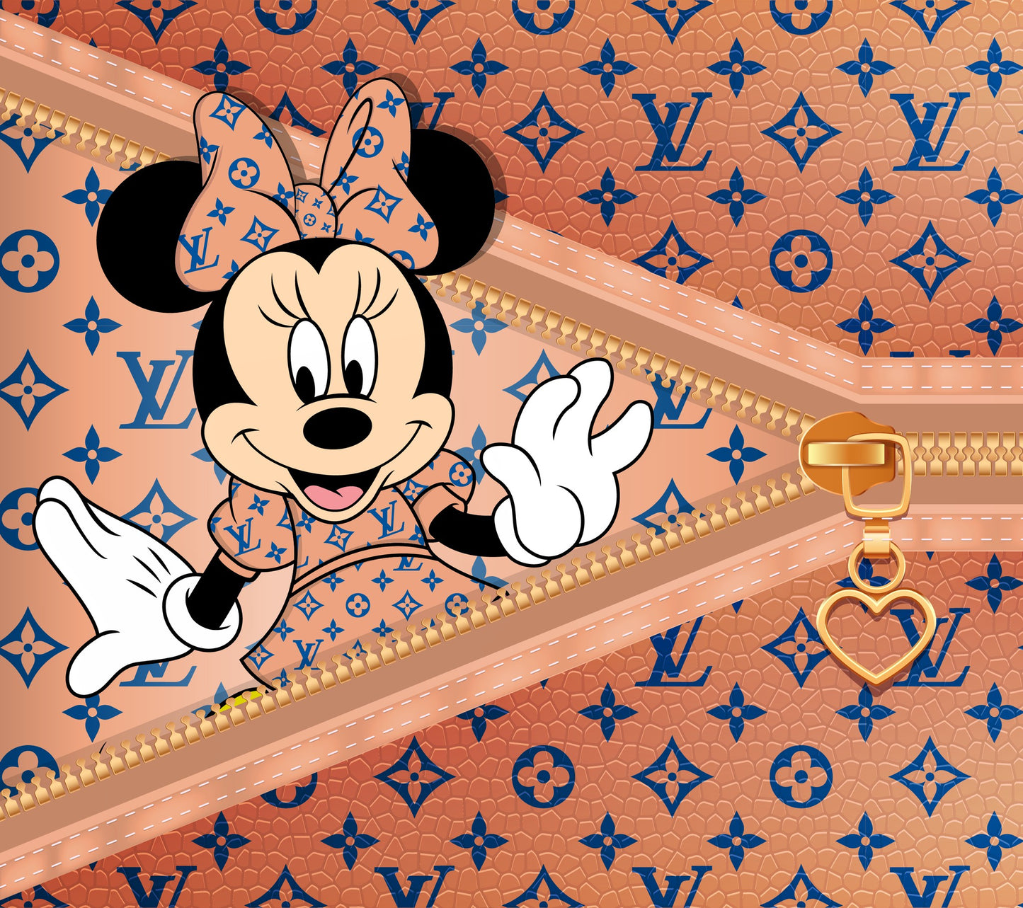 20 Oz Skinny Tumblers LV Minnie design 47 image to choice from