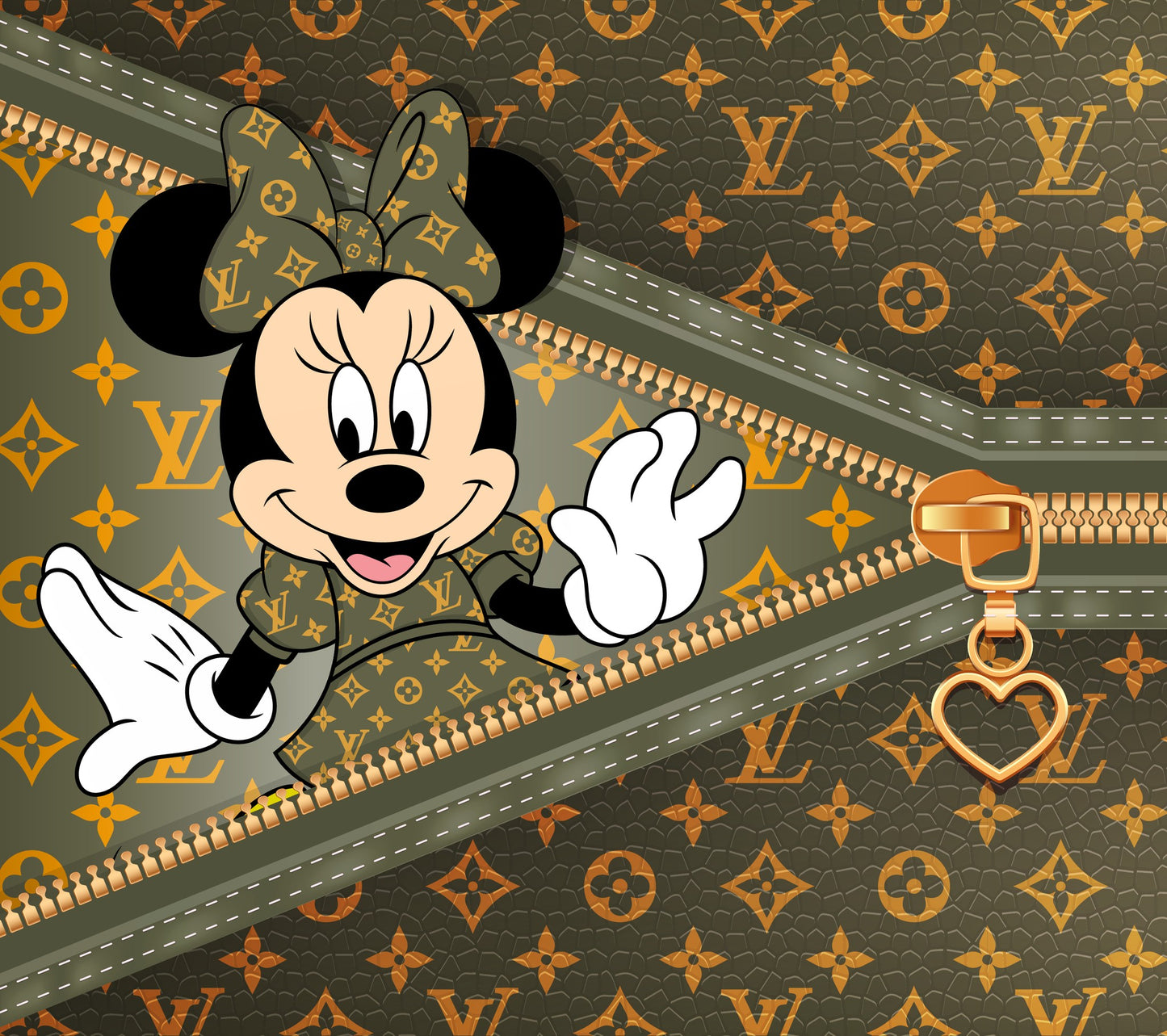 20 Oz Skinny Tumblers LV Minnie design 47 image to choice from