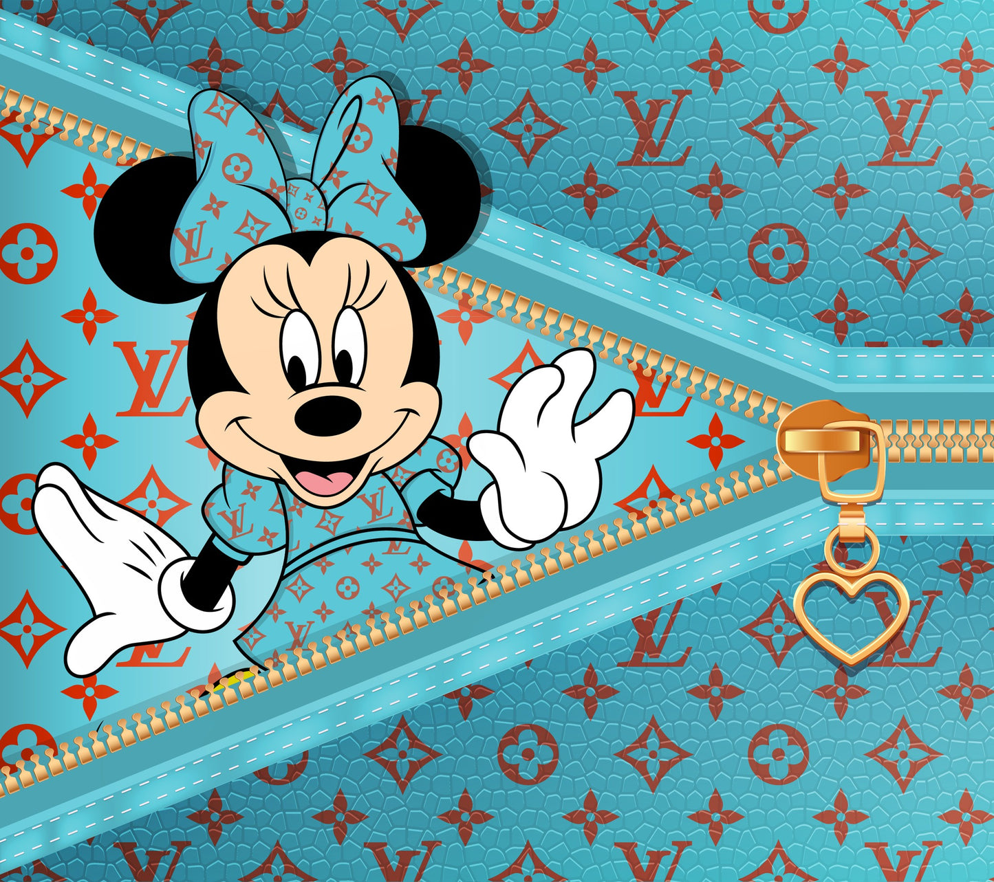 20 Oz Skinny Tumblers LV Minnie design 47 image to choice from