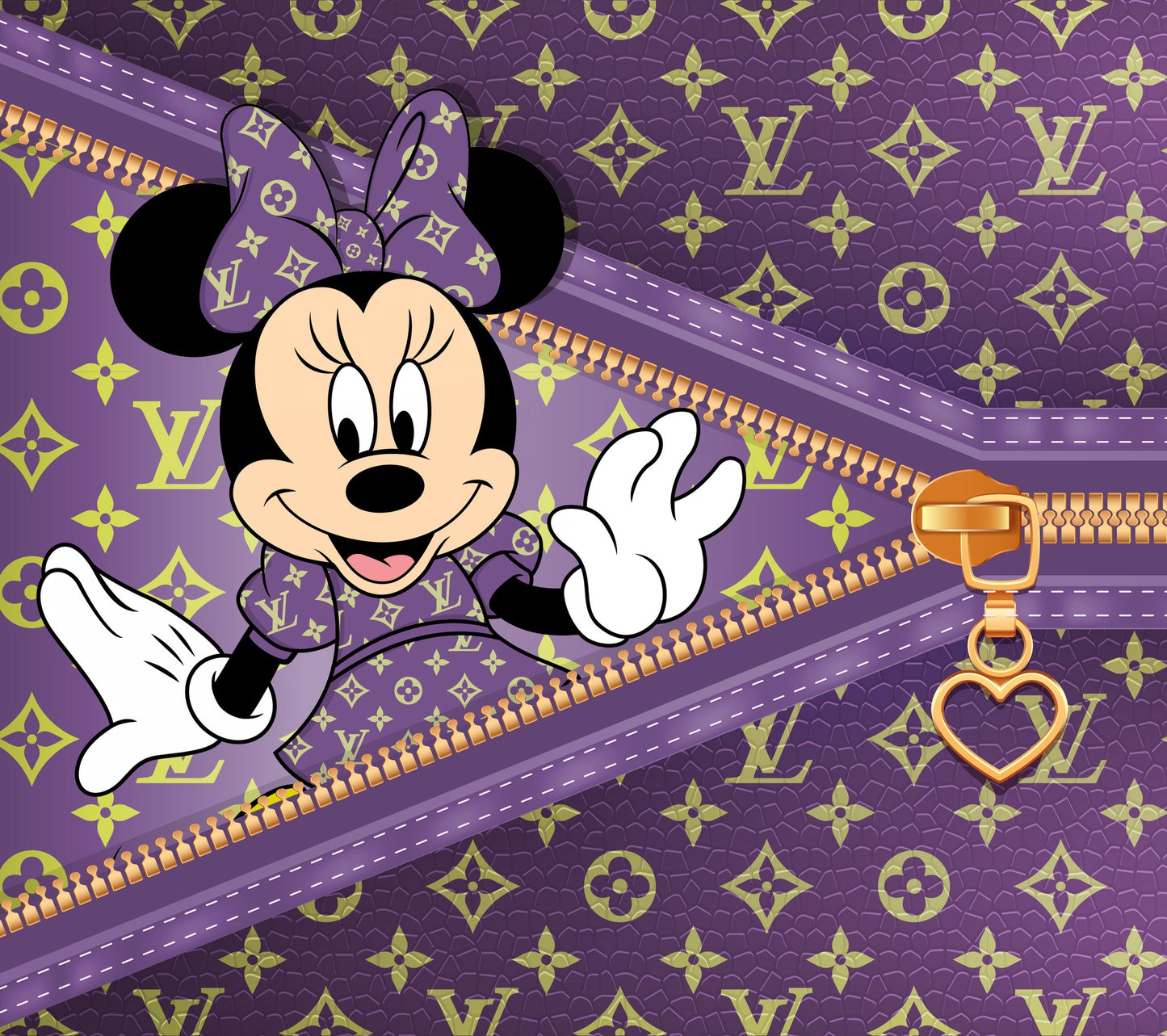 20 Oz Skinny Tumblers LV Minnie design 47 image to choice from