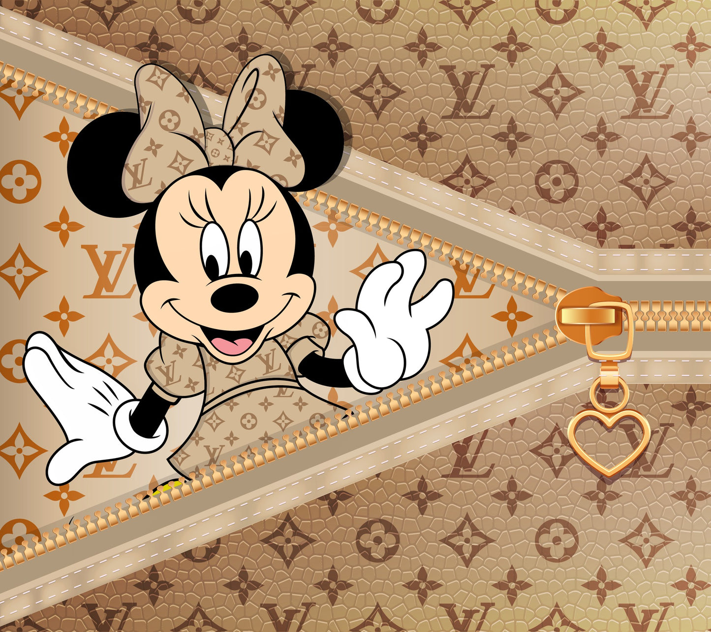 20 Oz Skinny Tumblers LV Minnie design 47 image to choice from