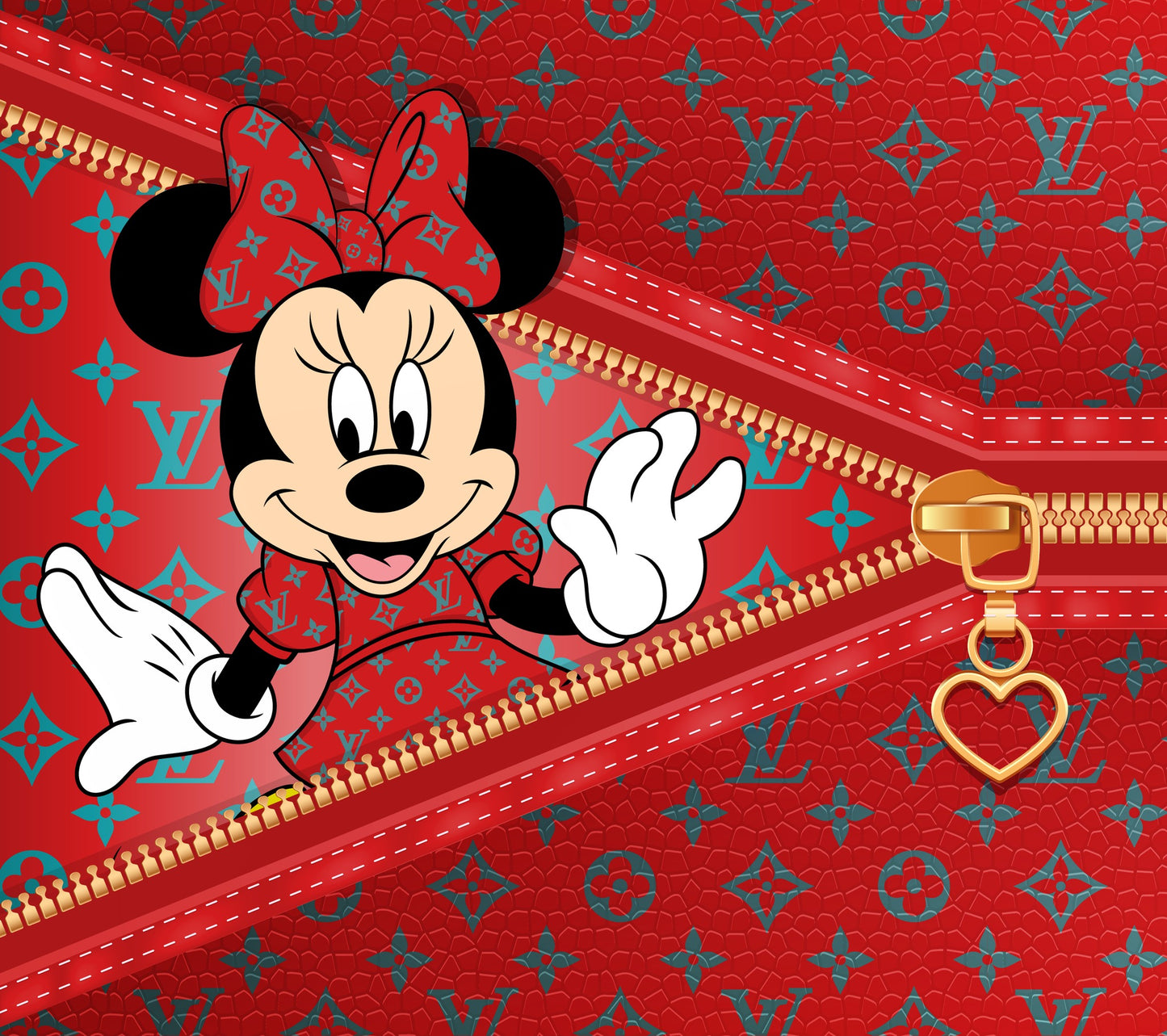 20 Oz Skinny Tumblers LV Minnie design 47 image to choice from